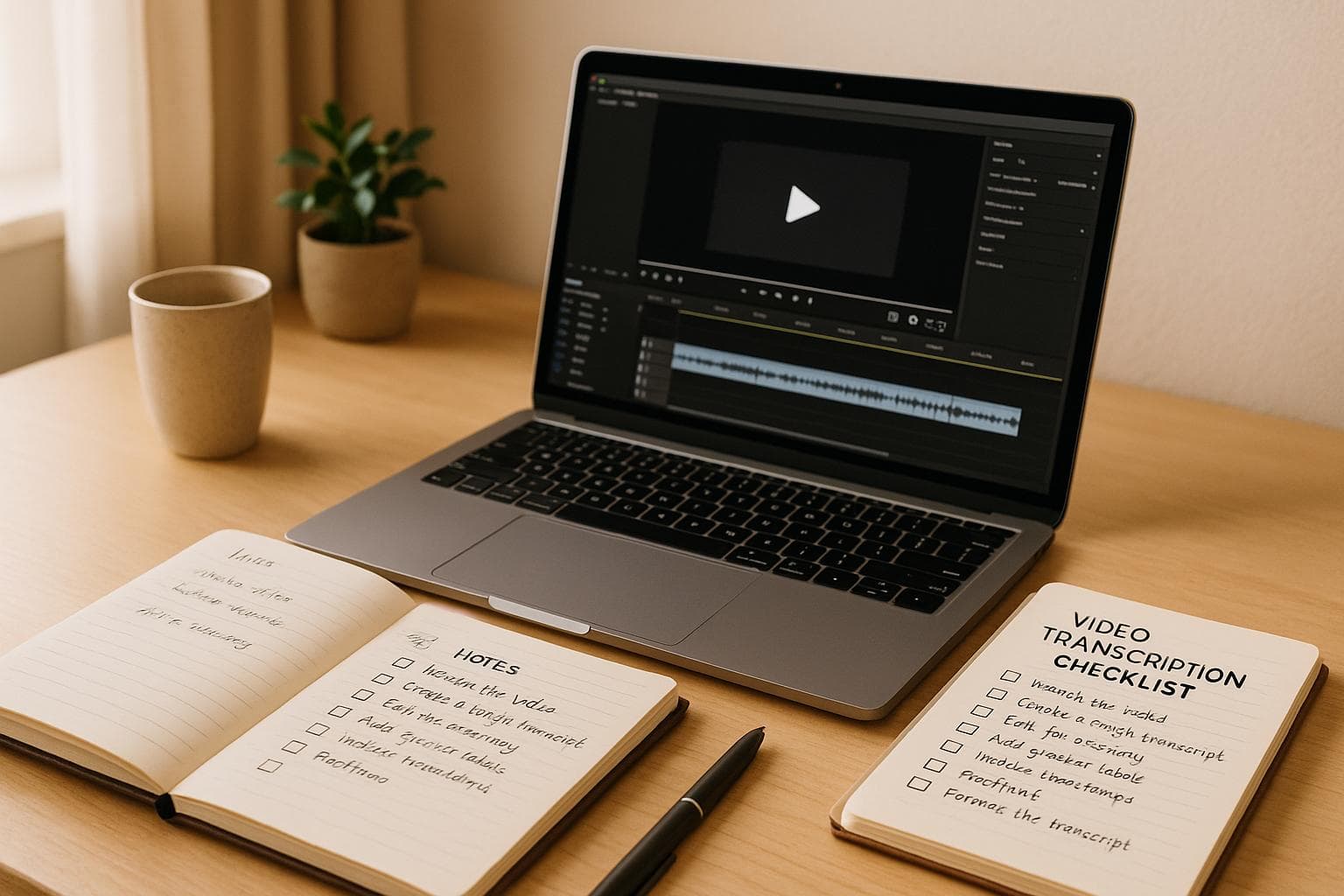 Video Transcription Checklist for Content Creators