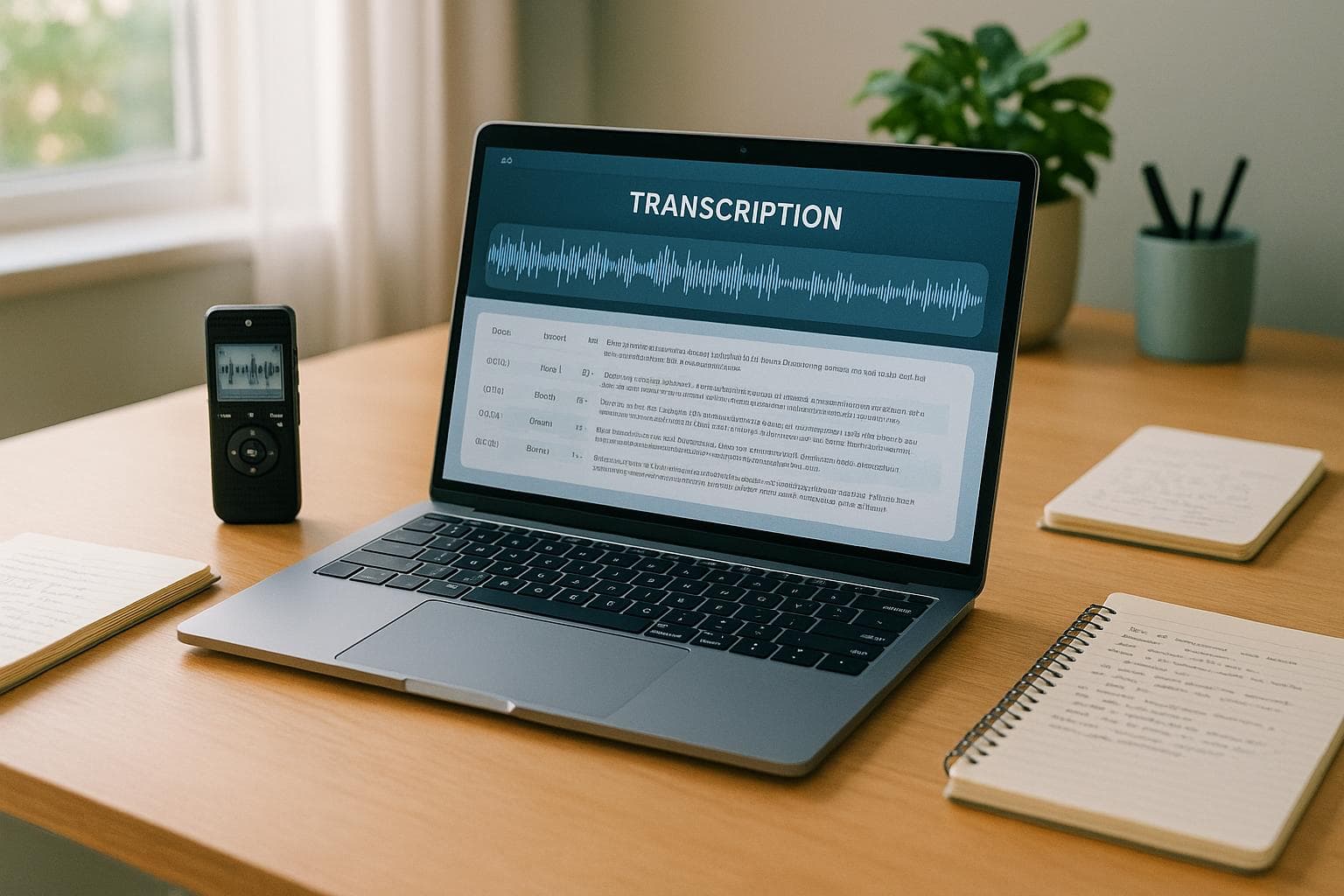 How AI Improves Transcription Accuracy and Speed